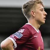Galway United's Eoin McCormack who scored their second goal in Friday night's FAI Cup win over St Patrick's Athletic at Richmond Park.