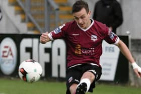 Galway United's Marc Ludden who hopes the Tribesmen can continue their current momentum in the club's fight for Premier Division survival.