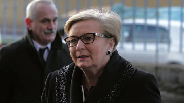 Frances Fitzgerald...at the centre of the saga.
