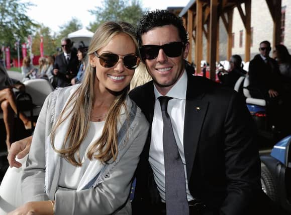 Galway visit....Erica Stoll and Rory McIlroy.
