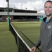 Former Irish squad champion John Rooney at Galway Lawn Tennis Club.