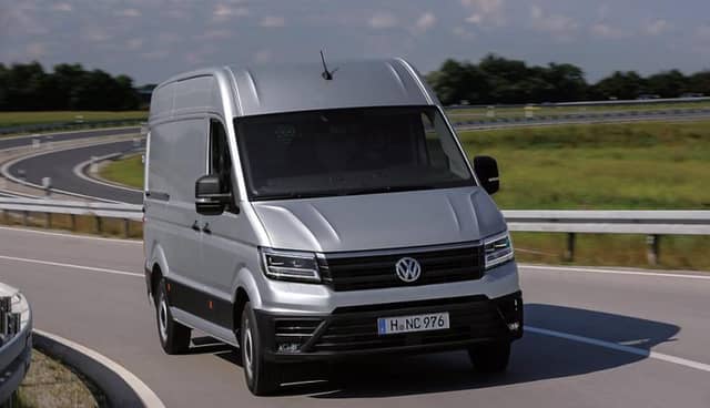 The Volkswagen Crafter.