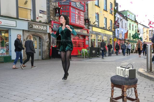 Sean Nós dancer Emma O'Sullivan
