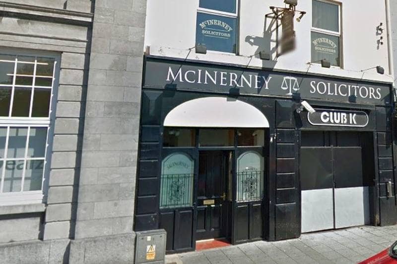 Break-in: McInerney's Solicitors, Eyre Square