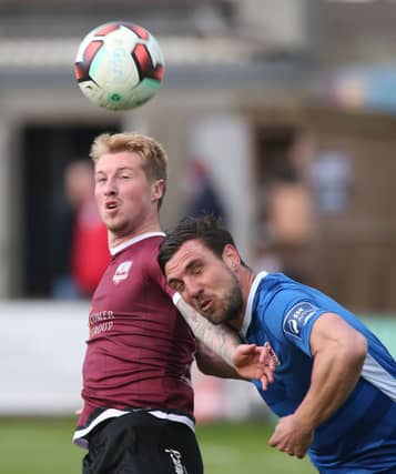 Former Galway United player Jesse Devers who struck a late winner for Finn Harps in Monday night's First Division tie in Ballybofey.