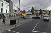 Eyre Square: where the first assault took place.