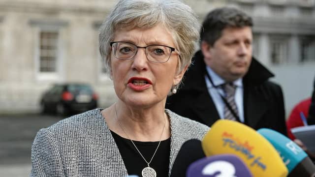 Action...Minister Katherine Zappone.