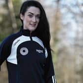 Galway camogie player Siobhan Coen who is recovering from a second cruciate injury.