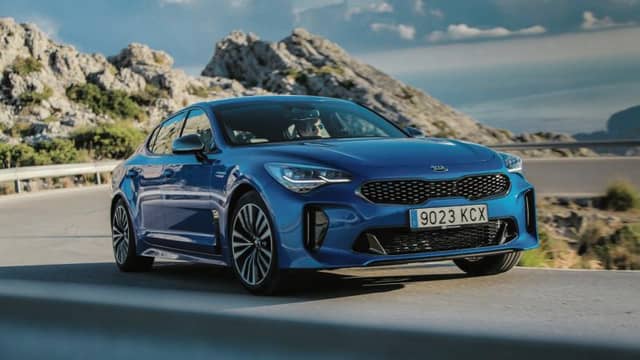 The stunning new Kia Stinger.