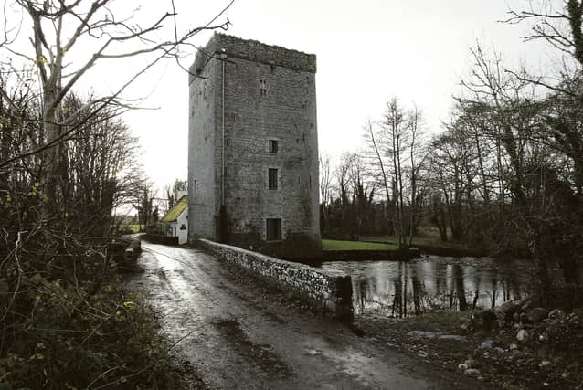 The Yeats Tower - Thoor Ballylee, near Gort, Co. Galway. Photograph: Joe O'Shaughnessy 29/11/'02