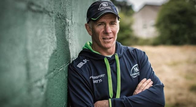 Connacht's new Head Coach Andy Friend who wants the team to build on their good pre-season form in friendlies.