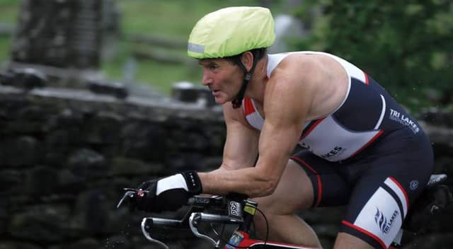 Corofin's John Joe Higgins, who at 70 years of age, is still tearing it up on the triathlon scene both at home and abroad.