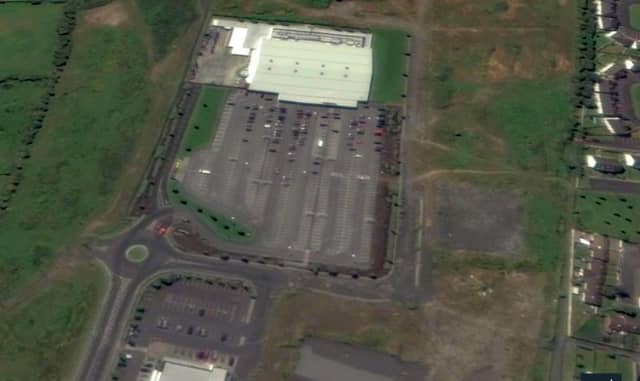 The lands at Dunlo, Ballinasloe surrounding Tesco. Image: Google Earth