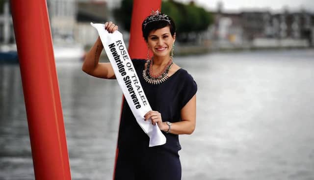Euro candidate?...former Rose of Tralee Maria Walsh.