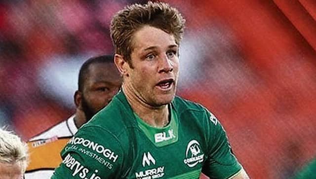 Connacht centre Tom Farrell on his to scoring a first-half try against the Cheetahs in Saturday's PRO14 encounter in Bloemfontein.