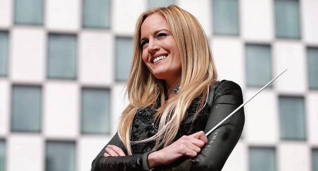 Composer and conductor Eimear Noone from Kilconnell.