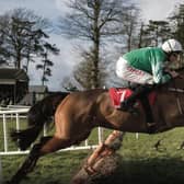 Presenting Percy and Davy Russell winning the John Mulhern Galmoy Hurdle at Gowran Park last Thursday. Inset: Trainer Pat Kelly.