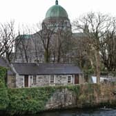 The former Fisheries Ice-House overlooking the Corrib. PHOTO: JOE O'SHAUGHNESSY.