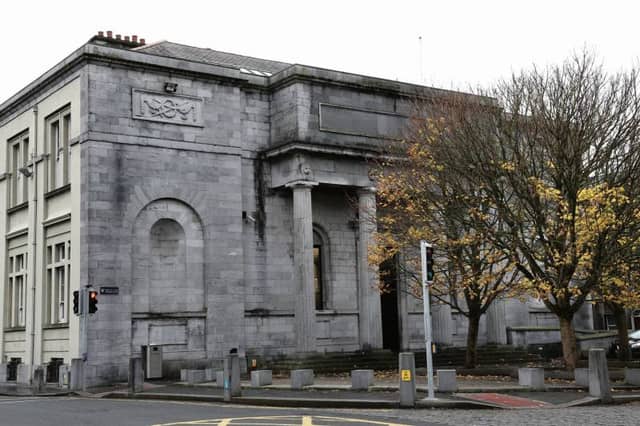 Galway Courthouse: too small for requirements.