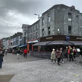 The attack occurred in Eyre Square in broad daylight.
