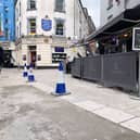 Shop Street: where the bone fragments were discovered.