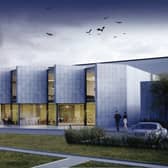 An architect's impression of the proposed Galway regional aquatic sports centre at Cappagh Park.