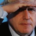 Boris Johnson...looking into the future.