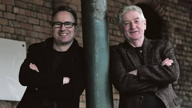 Back for more...Leo Moran and Davy Carton of the Sawdoctors.