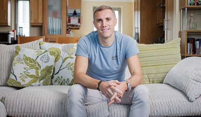 Tim Jones from Knocknacarra: passport saga has happy ending.