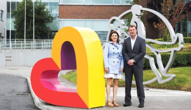 Patricia Philbin, CEO Galway 2020 European Capital of Culture and John Kilmartin, Senior Director of Regulatory Affairs, Medtronic. PHOTO: ANDREW DOWNES Xposure.