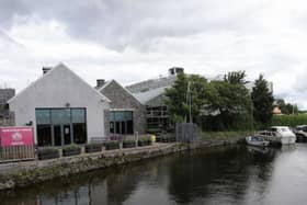 The canopy, which received approval from Galway City Council, will create an ‘architectural feature’ at the main pedestrian entrance according to NUIG Students’ Union.  PHOTO: BRIAN HARDING.