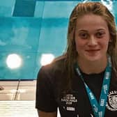 Alison Gibbs…double gold and silver medal winner.