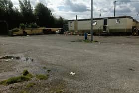 Contractors have withdrawn from the Capira temporary halting site in Portumna.