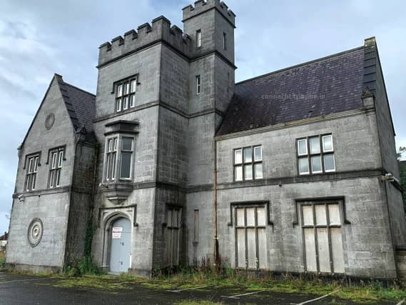 The historic Lenaboy Castle this week.