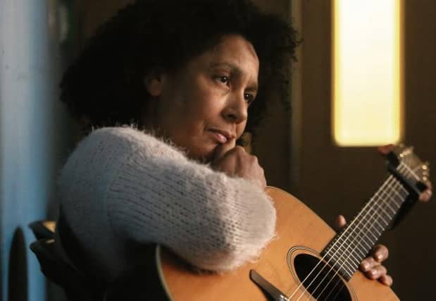 Musician Sharon Murphy who took part in the event. photos: Joe O'Shaughnessy