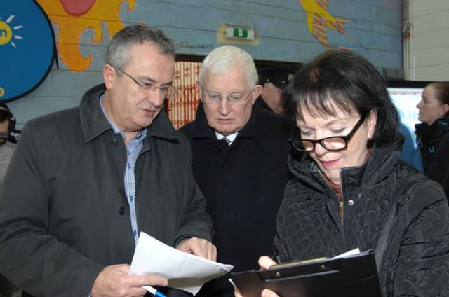 Former TD Noel Treacy at the Galway East count in Headford. Photo by Jacinta Fahy, Johnny Ryan Photography.