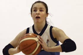 Maree's Dayna Finn who had an outstanding game in scoring 33 points against Killester in the clubs' Super League tie on Saturday.