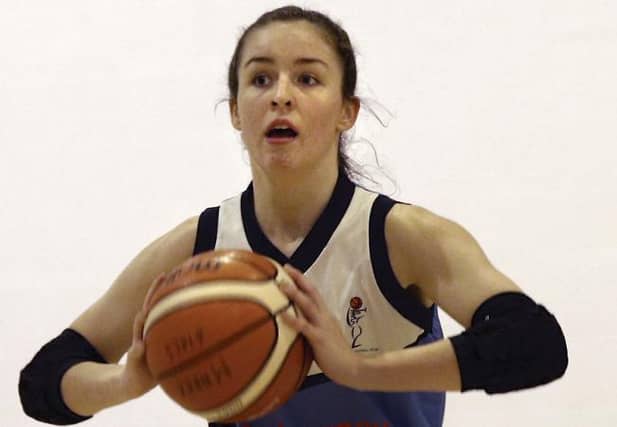 Maree's Dayna Finn who had an outstanding game in scoring 33 points against Killester in the clubs' Super League tie on Saturday.