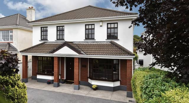 Manor Avenue, Kingston and (below) its rear garden: €650,000 price tag.