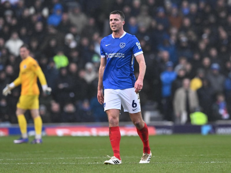 (20 games, 2 goals)
If only Pompey could keep him on the pitch more often. Another injury-wrecked season, with that hamstring snap against Sheffield Wednesday the most agonising to witness.
When available, he’s a class act and forms the Blues’ strongest centre-half partnership with Poole. While nobody in the squad is as effective as Shaughnessy in either penalty areas.
However, a total of 29 appearances over the last two seasons remains a huge concern.