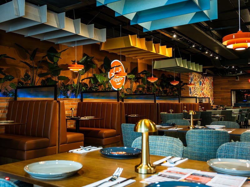Google reviewers regularly recommend Santorini's charcoal-grilled kebabs, mixed grill platters and traditional Greek dishes.