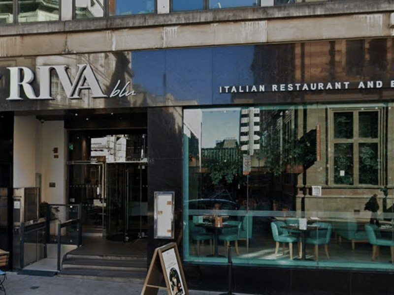 Riva Blu in Park Row has a 4.8★ rating from 1,637 reviews. A TripAdvisor reviewer said: “We went to Riva Blu for a birthday celebration on Sunday night. Diego and the whole team were warm, welcoming and very friendly. Having eaten around the world the steak was immense and the pasta was divine.”