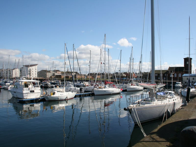 North Ayrshire, which includes the seaside town of Ardrossan, has a population of 9,300 18-24-year-olds and 84 suitable job vacancies per 1,000 young people.