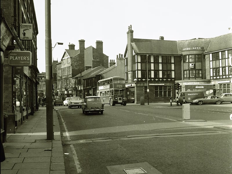 Hyde Park Corner, Leeds, in 1967