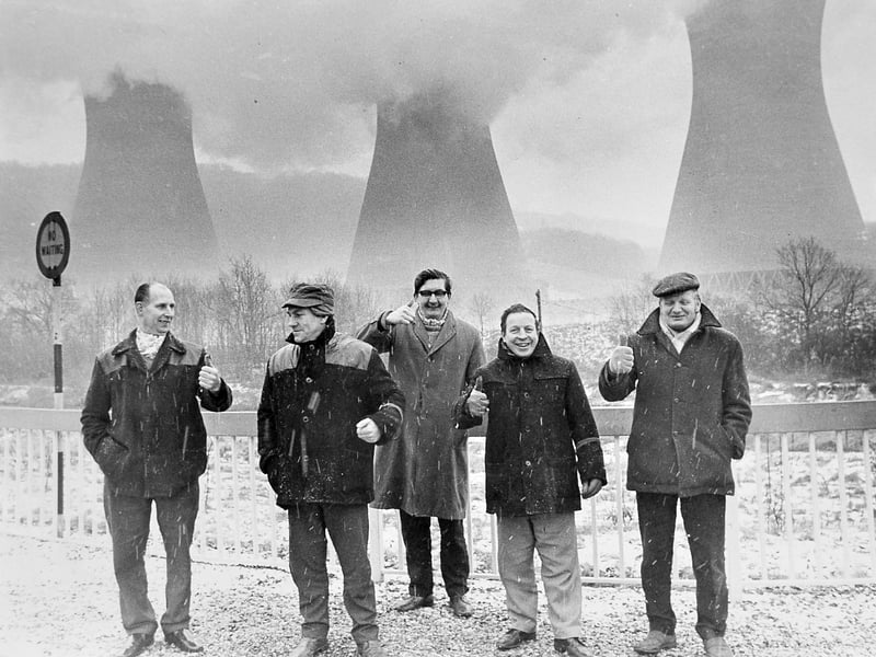 Shropshire miners brave the falling snow as they picketed outside Ironbridge Power Station on February 1, 1972. Among those pictured is Herbie Hirst, an NUM official at Granville Colliery, during a period of industrial action that brought miners together across the county. Do you remember the strikes of the early 1970s, or the role the pits played in Shropshire communities?