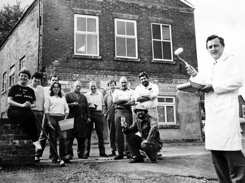 The Mayor of Newport, Councillor Malcolm Miles (right), leads the charge with paint roller in hand alongside dedicated community volunteers on July 14, 1985. Representatives from various local organisations rolled up their sleeves at Water Lane to give Cosy Hall a fresh coat of paint ahead of its transformation into a vibrant new community hall. Were you among the helpful volunteers who lent a hand to bring this popular Newport venue to life back in 1985?