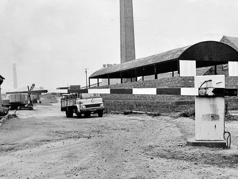 The entrance to Blockleys brickworks in Hadley during a dispute in October 1972. Around 50 to 60 workers returned to the site after striking over pay, only to find themselves locked out, according to union officials at the time. Do you remember working at Blockleys, or the important role the brickworks played in the local community?