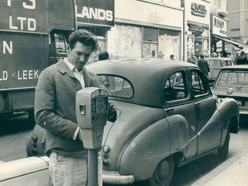 David Rathbone of Blakenhall is pictured dutifully popping coins into a kerbside parking meter during the Easter weekend in April 1969. Unbeknownst to David and scores of other drivers parking across Wolverhampton town centre, the local council had actually suspended all parking charges for the bank holiday. The amusing moment captures a time when coin-operated meters were a familiar fixture on the high street, leaving plenty of unsuspecting motorists unnecessarily out of pocket. Did you ever accidentally feed a parking meter on a bank holiday in Wolverhampton?