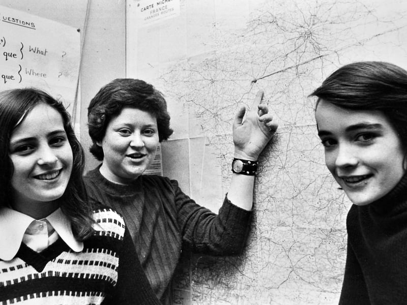 Passports, new friendships and a French adventure - these John Hunt School pupils enjoyed an exchange visit to Le Mans in 1975. Pictured are Louise Douglas, Jill Woolmore and Denise Norton, who stayed with pupils from CES Jean Cocteau School in Coulaines. Did you ever take part in a school exchange?