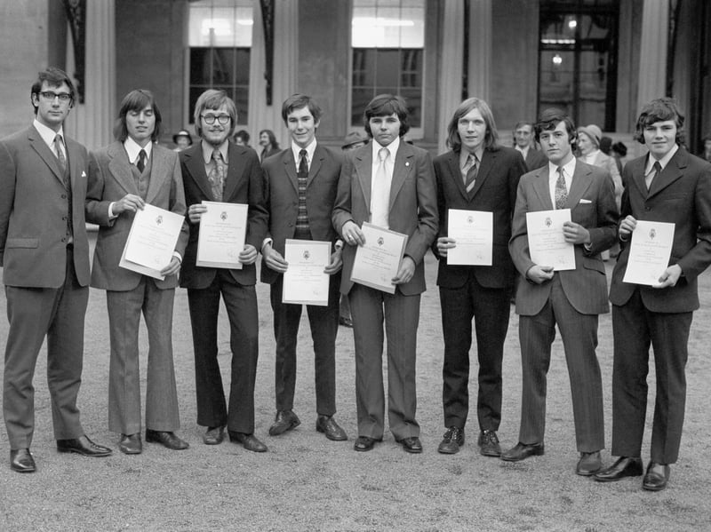 A proud moment for Shropshire’s young people in 1972, as winners of the Duke of Edinburgh Gold Award attended a special reception at Buckingham Palace. The event celebrated those who had achieved the highest level of the award scheme. Do you recognise anyone pictured, or were you involved with the Duke of Edinburgh’s Award as a young person?